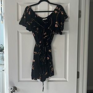 Black summer dress